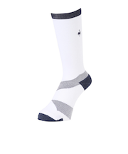 ルコックスポルティフ(lecoqsportif)ゴルフ レギュラー丈 MoveSox ソックス QGBWJB05 WH00