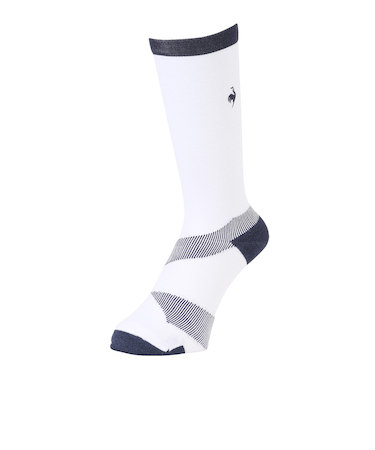 ルコックスポルティフ（lecoqsportif）ゴルフ レギュラー丈 MoveSox ソックス QGBWJB05 WH00