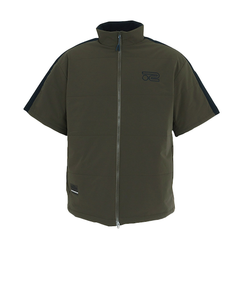 ROSASEN(ROSASEN)ゴルフウェア アウター ストレッチタフタ半袖ブルゾン 044-49041-027(Men’s) ROSASEN（ROSASEN）ゴルフウェア アウター ストレッチタフタ半袖