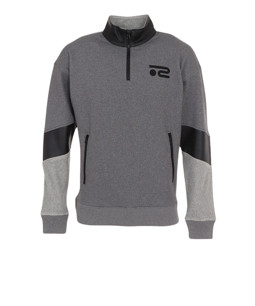 ROSASEN(ROSASEN)ゴルフウェア アウター A-Line コーデュラ裏フリース長袖ハーフジップ 047-39011… ROSASEN（ROSASEN）ゴルフウェア アウター A-Line コーデュラ裏