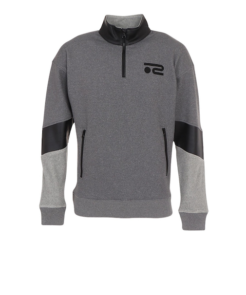 ROSASEN(ROSASEN)ゴルフウェア アウター A-Line コーデュラ裏フリース長袖ハーフジップ 047-39011-012