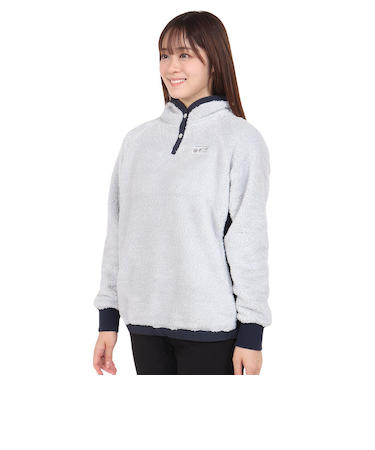 ROSASEN（ROSASEN）ゴルフウェア アウター 保温 ダブルフェイス ボアプルオーバー 045-59011-011