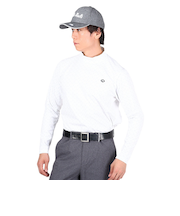フィドラ（FIDRA）ゴルフウェア 保温 長袖 ハイネックシャツ FD5QTG19 WHT