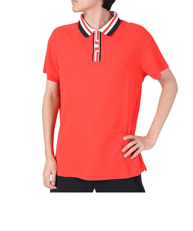 J.LINDEBERG（J.LINDEBERG）ゴルフウェア ジャカードJL半袖ポロシャツ 071-29940-063