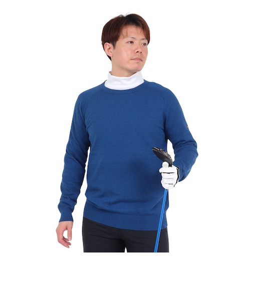 エピキュール（epicure）ゴルフウェア 14GG天竺クルーネック 長袖 プルオーバー 151-10910-097