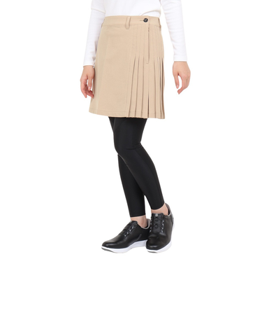 トミーアーマー(Tommy Armour)ゴルフウェア インナーパンツ付き WR プリーツスカート TATV23F060011 BEG