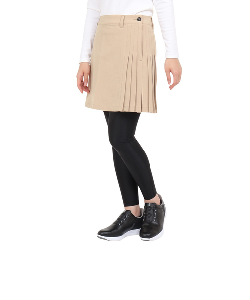 トミーアーマー(Tommy Armour)ゴルフウェア インナーパンツ付き WR プリーツスカート TATV23F060011 BEG