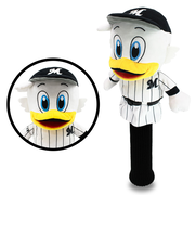 ホクシン（Hokushin）ゴルフ 千葉ロッテマリーンズ マーくん ドライバー用 ヘッドカバー OCB0069 CLMHC