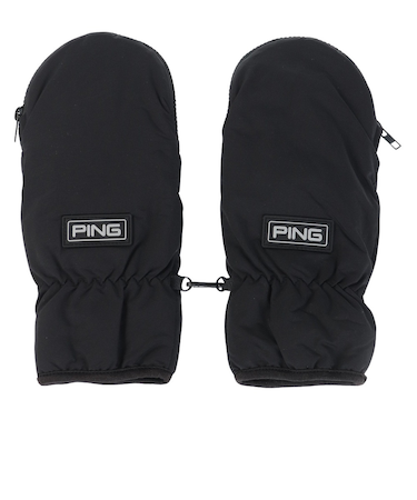 ピン（PING）ゴルフ 手袋 発熱 ミトングローブ AC-P2302 QH BK 37164