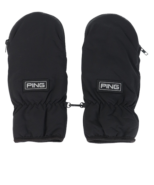 ピン（PING）ゴルフ 手袋 発熱 ミトングローブ AC-P2302 QH BK 37164