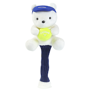 キャロウェイ（CALLAWAY）ゴルフ フェアウェイウッド用ヘッドカバー ベア 番手チャーム付き FW 23 JM 5523147HC WHT