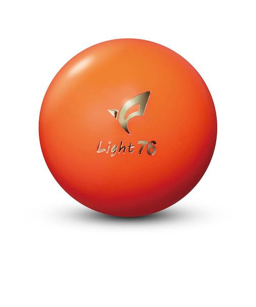 ハタチ（HATACHI）グラウンドゴルフ ライト76 グラウンドゴルフボール オレンジ BH3412-54