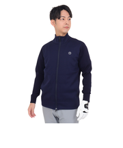 トミーアーマー（Tommy Armour）ゴルフウェア アウター 保温 Back Grid フルジップジャケット TAPLU23F010005 NVY