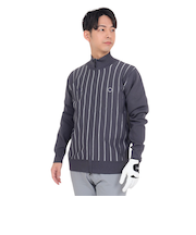 トミーアーマー（Tommy Armour）ゴルフウェア 防風 Tech ニット 長袖フルジップ カーディガン TAPLU23F030003 GRY