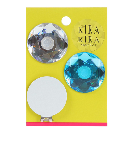 ホクシン（Hokushin）キラキラクリップマーカー SV/BL MK402