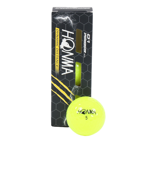 本間ゴルフ（HONMA）D1 SPEEDMONSTER 2023 0030 YE スリーブ(3個入り)