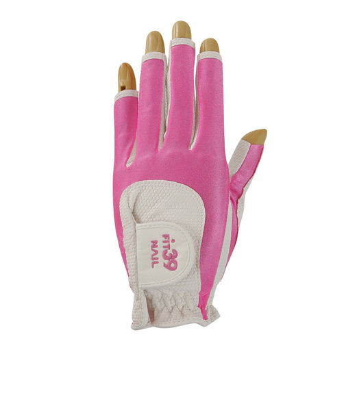 FIT39（FIT39）ゴルフ グローブ フィット39ネイルピンク 左手用 MGFN-190N PK