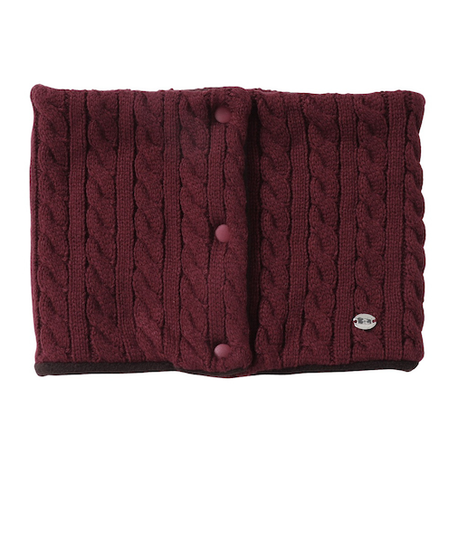 マンシング（MUNSING）ゴルフ 防寒 保温 ケーブル編み ネックウォーマー MGCWJK51 BW00