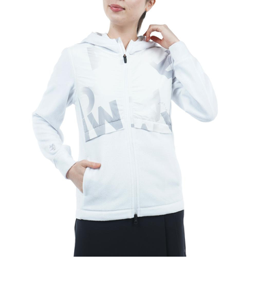 アドミラル ゴルフ（Admiral GOLF）ゴルフウェア アウター パーカー パフォーマンスフリースジャケット ADLA275-WHT