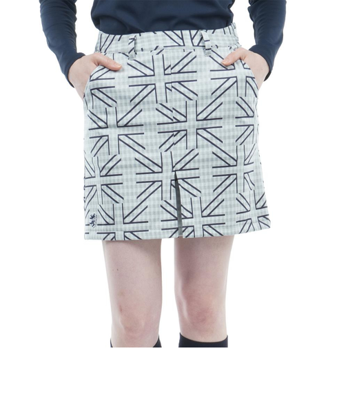 アドミラル ゴルフ（Admiral GOLF）ゴルフウェア UJチェックボックスプリーツスカート ADLA271-WHT