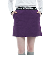 アドミラル ゴルフ（Admiral GOLF）ゴルフウェア パフォーマンススエードタッチスカート ADLA280-PUR