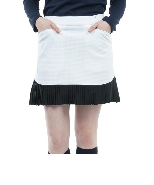 アドミラル ゴルフ（Admiral GOLF）ゴルフウェア パフォーマンスアーチロゴスカート ADLA281-WHT