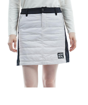 アドミラル ゴルフ（Admiral GOLF）ゴルフウェア 保温 ミニリップパデッドスカート ADLA294-WHT