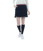 ゴルフウェア ロゴジャガードスウェットスカート THLA265-NVY