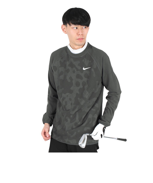 ナイキ（NIKE）ゴルフウェア ツアー ゴルフクルー ドライフィット 長袖トップ DR5285-060