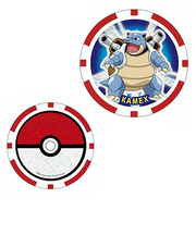 ホクシン(Hokushin)ゴルフチップマーカー ポケモン カメックス CMK PMMC004 PM カメックスチップマーカー