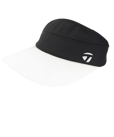 テーラーメイド（TAYLORMADE）ゴルフ 吸汗速乾 ツートン ツバ広 ハイクラウンバイザー TJ057ーN94568