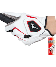 ミズノ（MIZUNO）左手用 グリップ ゴルフグローブ 5MJML40101