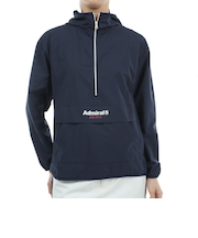 アドミラル ゴルフ(Admiral GOLF)ゴルフウェア アウター 撥水 パッカブル ストレッチアノラック ADLA407-NVY