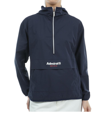 アドミラル ゴルフ（Admiral GOLF）ゴルフウェア アウター 撥水 パッカブル ストレッチアノラック ADLA407-NVY