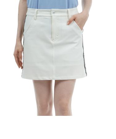 アドミラル ゴルフ（Admiral GOLF）ゴルフウェア 4WAYツイル スカート ADLA419-WHT