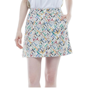 ゴルフウェア モノグラム スカート THLA405-SND