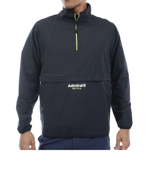 アドミラル ゴルフ（Admiral GOLF）ゴルフウェア アウター 撥水 パッカブル ストレッチ ジャケット ADMA401-BLK