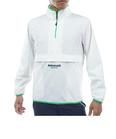 アドミラル ゴルフ（Admiral GOLF）ゴルフウェア アウター 撥水 パッカブル ストレッチ ジャケット ADMA401-WHT