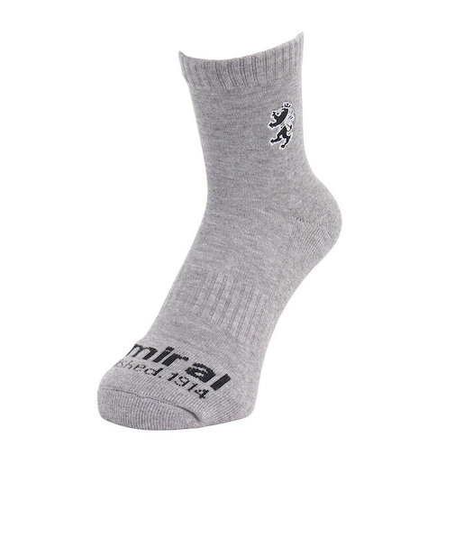 アドミラル ゴルフ（Admiral GOLF）ゴルフ 吸汗速乾 抗菌防臭 ランパント ミドルソックス ADMB4A20-GRY