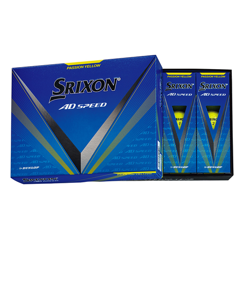 AD SPEED3 ゴルフボール YEL ダース(12個入り)