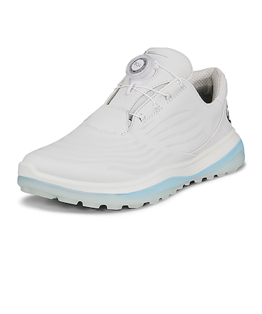 エコー(ecco)ゴルフシューズ スパイクレス BOA ボア ダイヤル式 LT1 BOA WH 13276301007