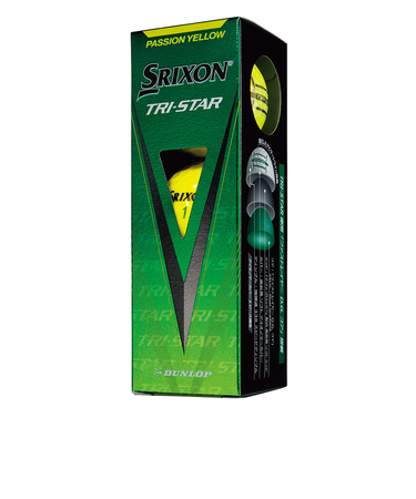 TRI-STAR5 ゴルフボール YEL スリーブ(3個入り)
