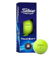 タイトリスト(TITLEIST)ゴルフボール ツアーソフト 24 TOUR SOFT YELLOW 3P T4114S-3PJ スリーブ(3個入り)