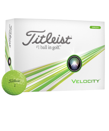 タイトリスト（TITLEIST）ゴルフボール 24 VELOCITY GREEN T8426S-J-2 ダース(12個入り)