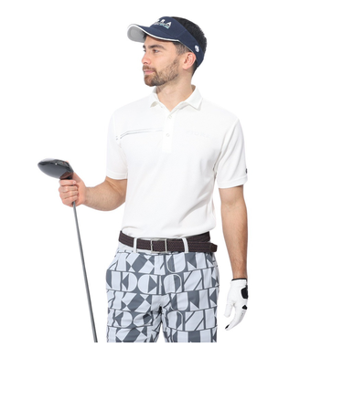 フィドラ（FIDRA）ゴルフウェア 半袖 ポロシャツ FD5RTG08 WHT