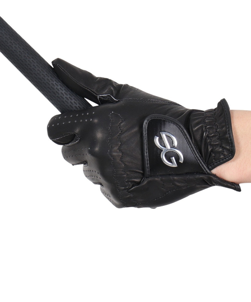 セブゴルフ（SEV GOLF）ゴルフ 左手用 グローブ SEVG-010 BLK