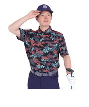 アンダーアーマー（UNDER ARMOUR）ゴルフウェア 吸汗 速乾 プレーオフ 半袖ポロシャツ3.0 プリント 1378677 008