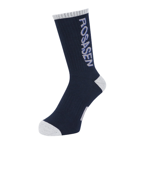 ROSASEN（ROSASEN）ロゴ入りレギュラーソックス 046-41233-098