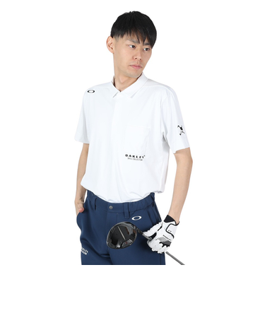 オークリー（OAKLEY）ゴルフウェア 半袖 SKULL ENDEAVOR BULGE シャツ FOA406425-100