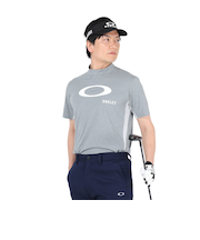 オークリー（OAKLEY）ゴルフウェア 半袖 吸汗速乾 ELLIPSE LOGO モックシャツ FOA406524-27B